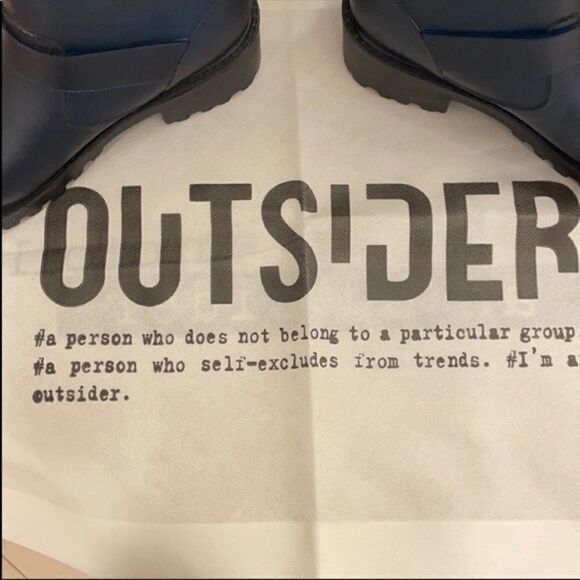 OUTSIDER BY SIXTY SEVEN INDIGO RUBBER RAIN… - Picture 10 of 10